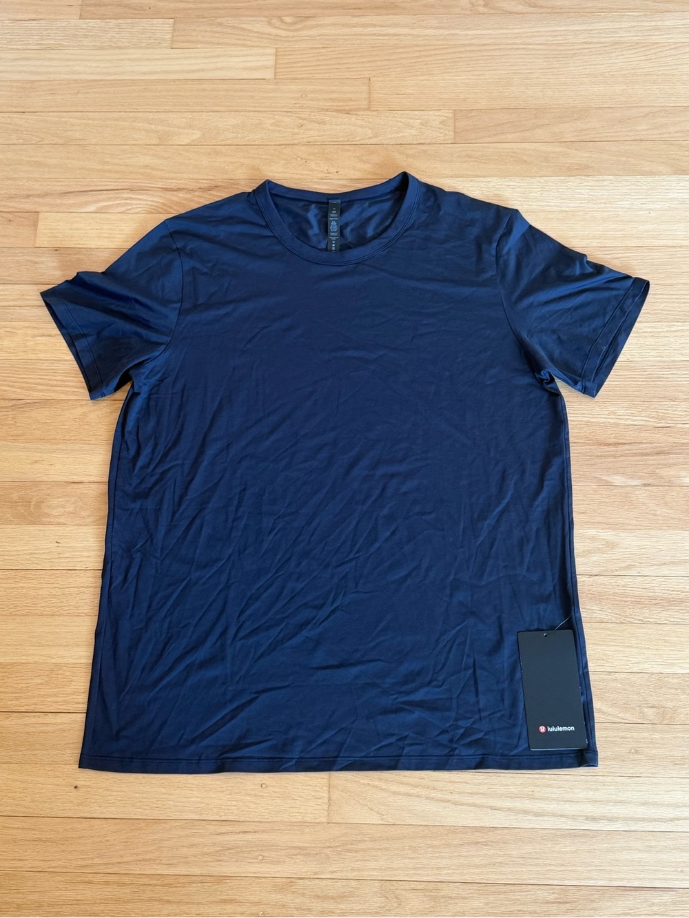 lululemon athletica Mens Deep Blue Crew Tee